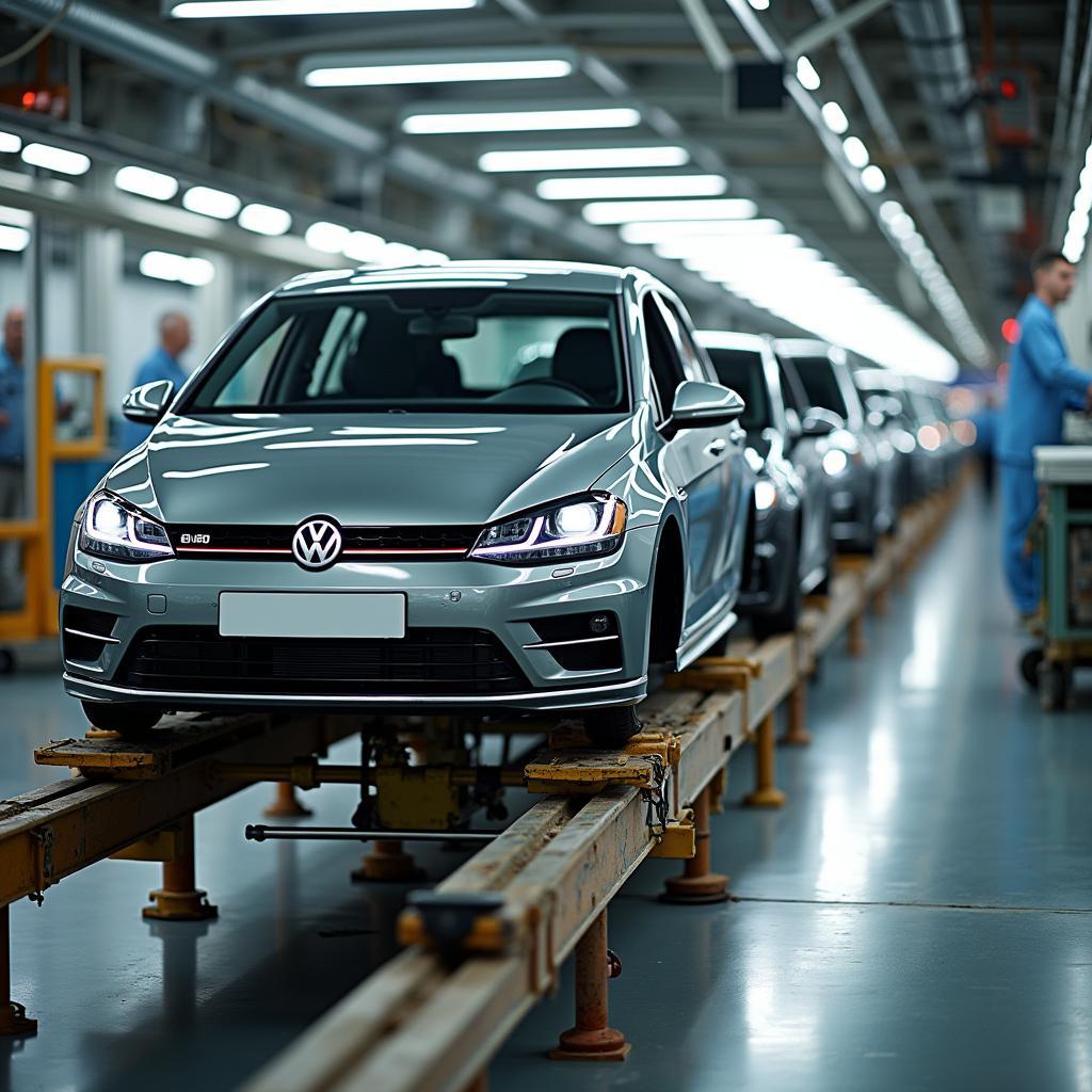 VW Golf Produktion und Lieferzeit