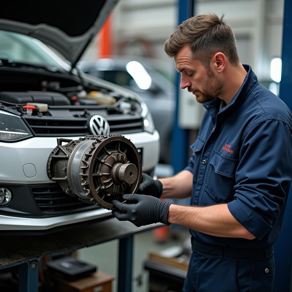 VW Polo Getriebe Reparatur