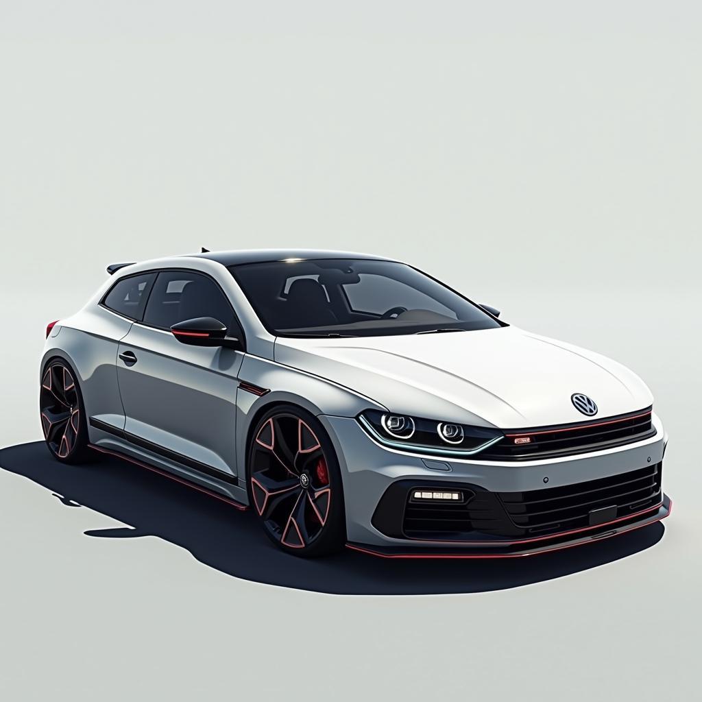 VW Scirocco 2024 Designstudie