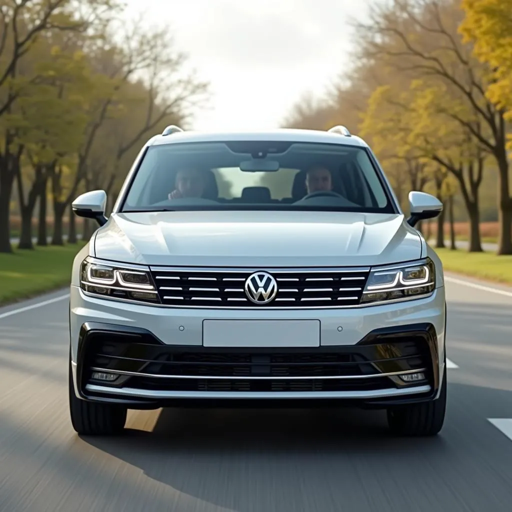 VW Tiguan R-Line 2021 Frontansicht