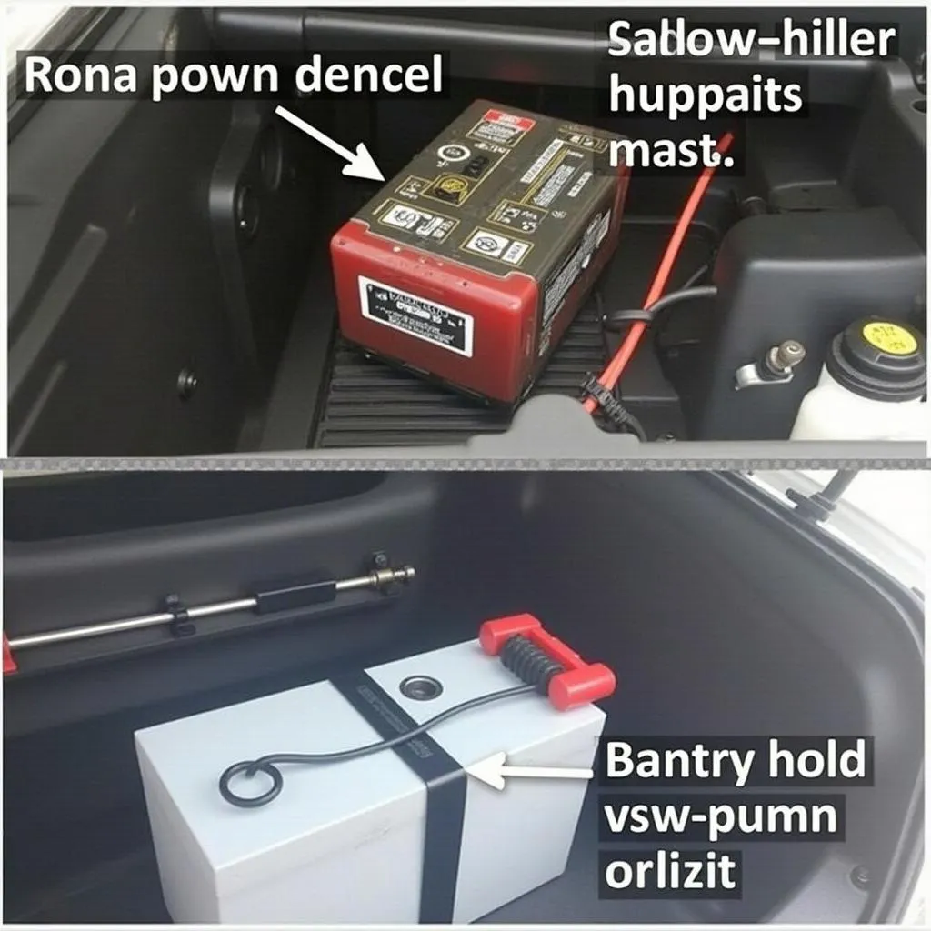 Batterie-Anschluss VW Touran