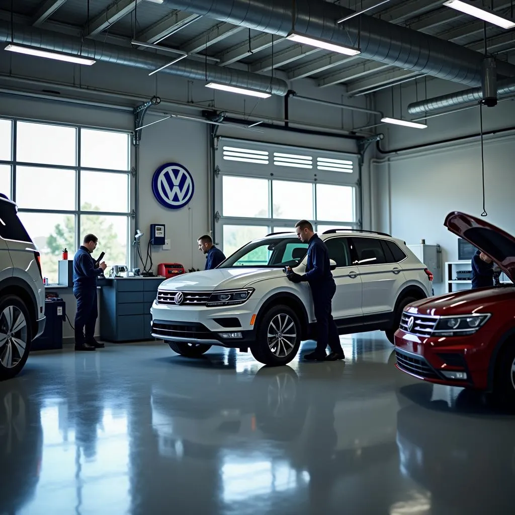 VW Werkstatt in Chemnitz Müllerstraße