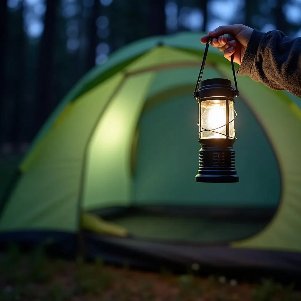 Wasserdichte Vorzelt Lampe mit IP44 Schutzklasse