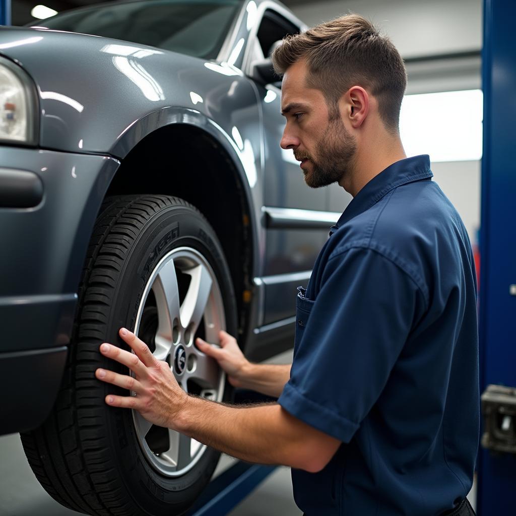 Autowerkstatt Reifenwechsel