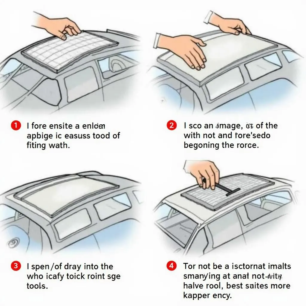 Wohnmobil Dach Reparatur