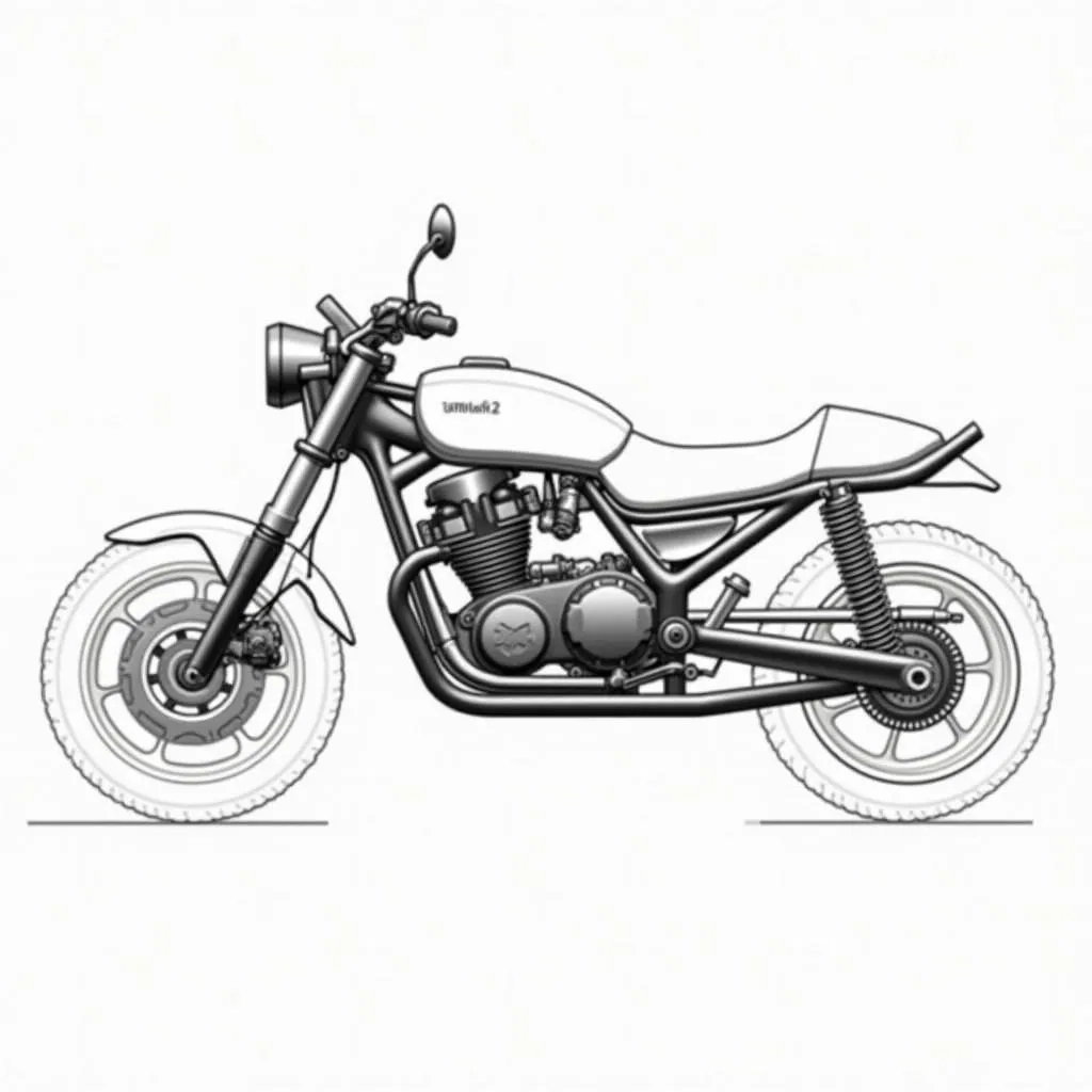 Yamaha Diversion XJ 600 Fahrwerk