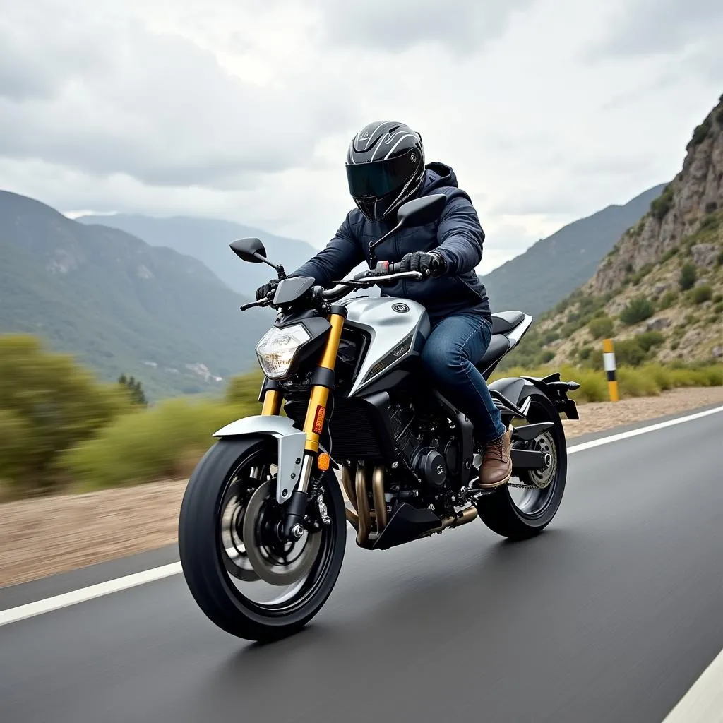 Yamaha MT07 2018 Fahrerlebnis