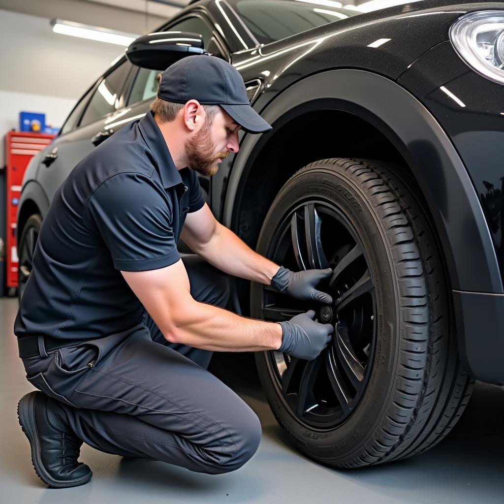 Professionelle Montage und regelmäßige Pflege von 14 Zoll Winterreifen sichern optimale Leistung.