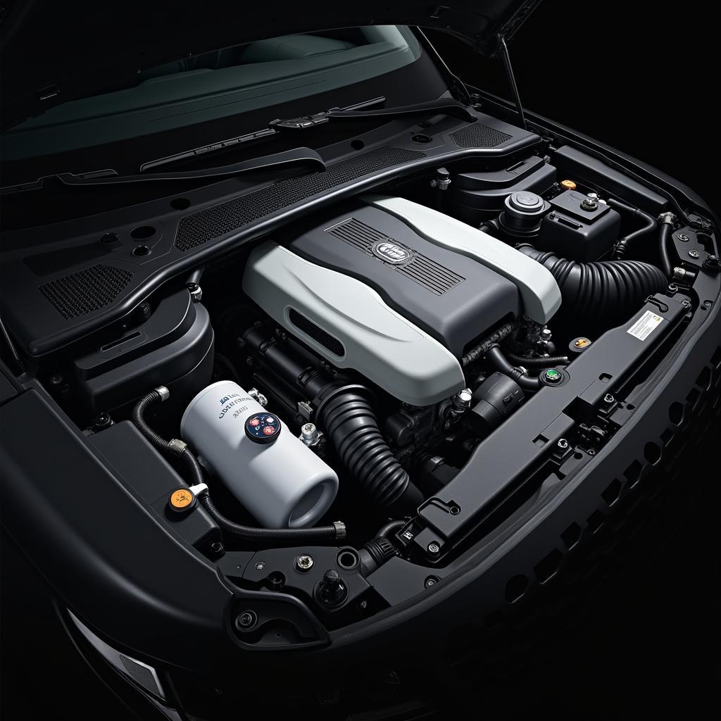 Hybrid-Motor des 2025 Land Rover Range Rover Sport