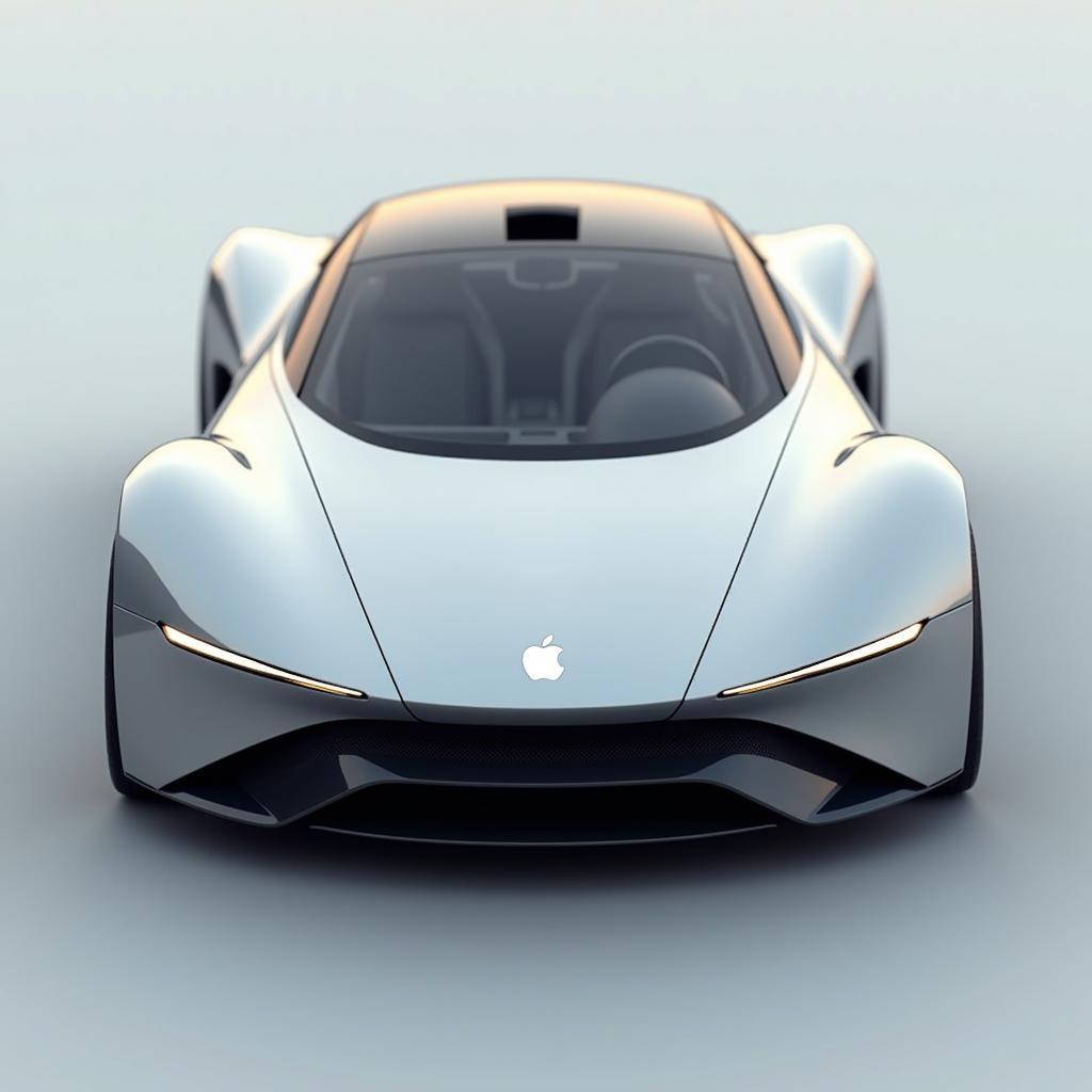 Konzeptdesign des Apple Car 2023