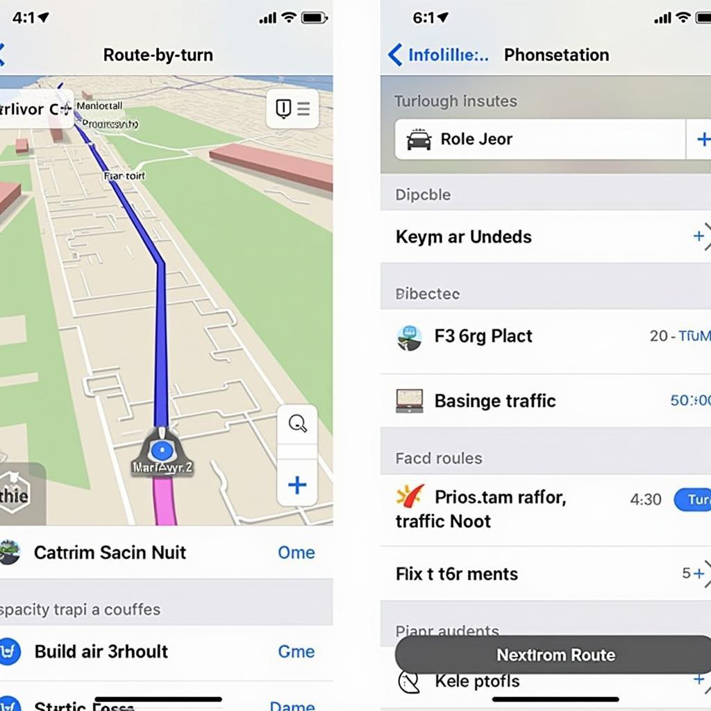 Navigation und Routenplanung mit Apple Maps Car