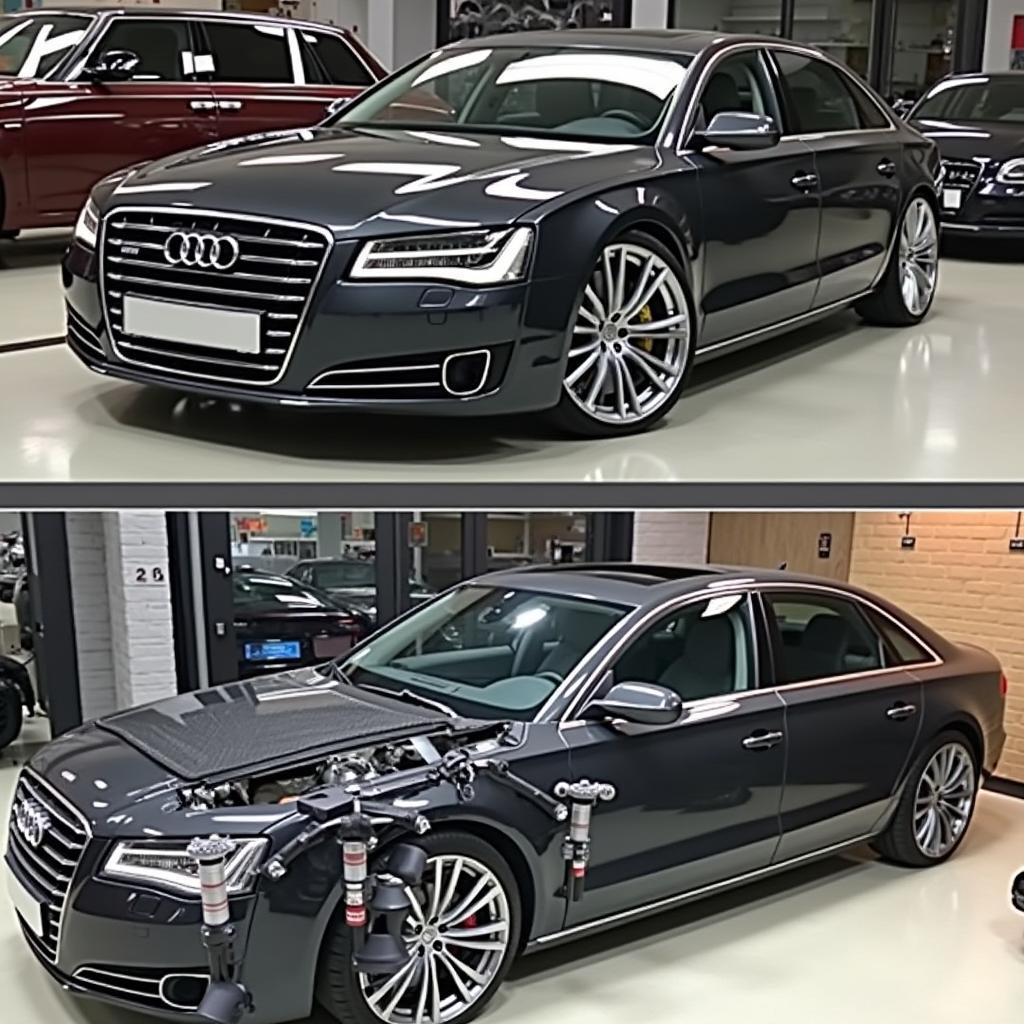 Audi A8 D4 Fahrwerk Tuning für verbessertes Handling