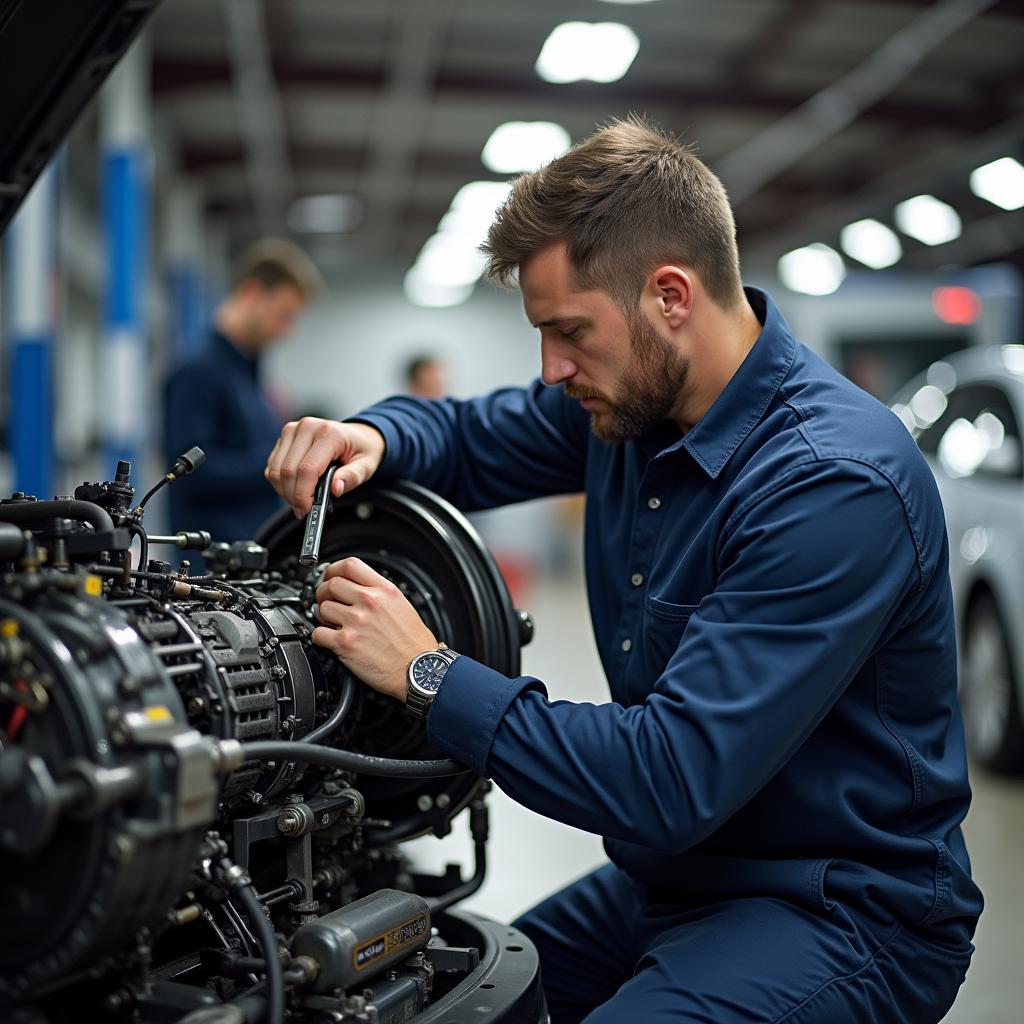 Wartung des Audi Automatikgetriebes