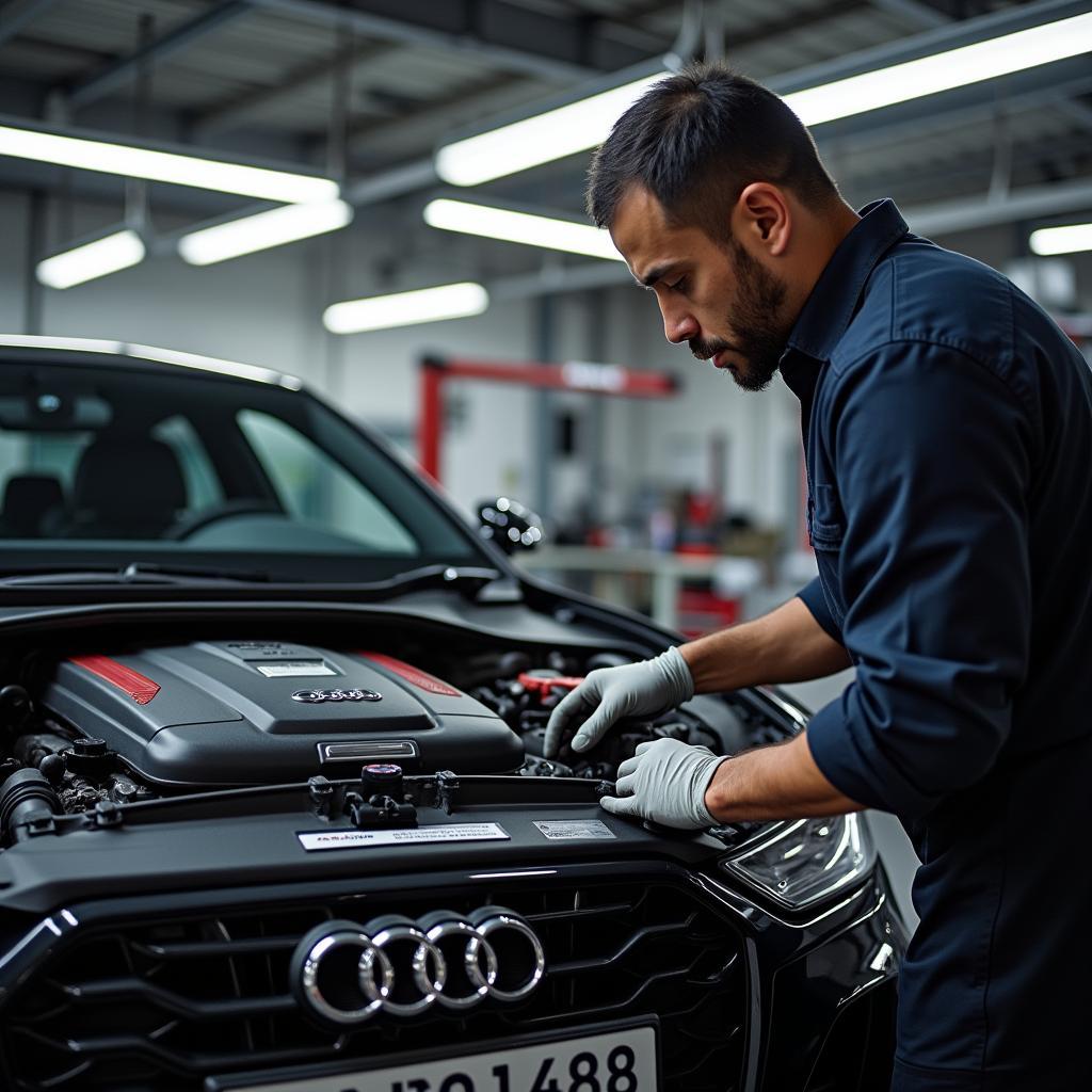 Audi RS7 4.0 TFSI Reparatur: Professionelle Reparatur in der Fachwerkstatt