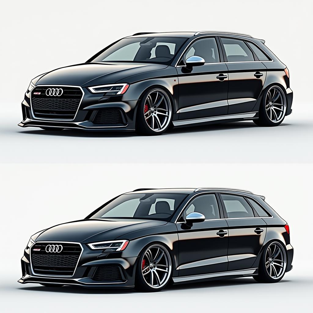 Audi S3 Limousine Fahrwerk Tuning