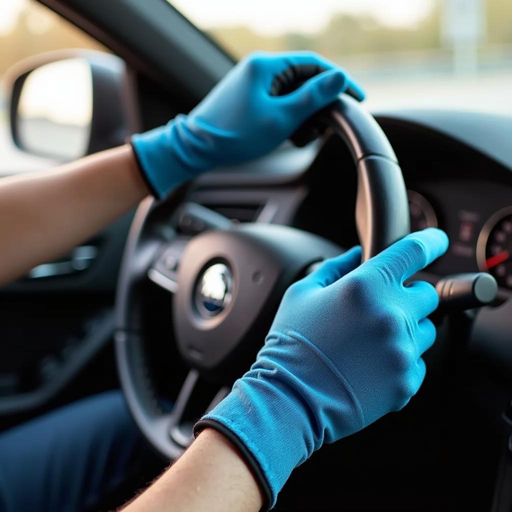 Autofahren Handschuhe für sicheren Griff am Lenkrad