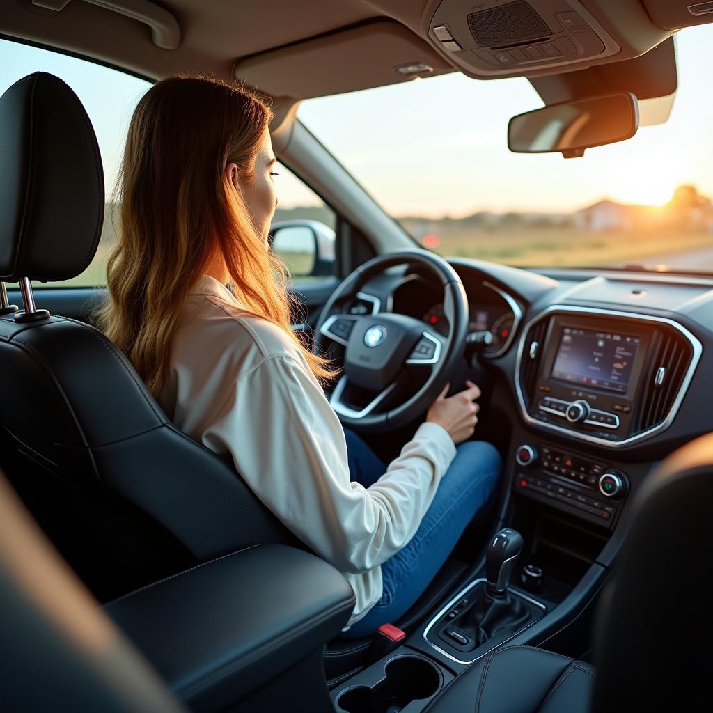 Komfortables Fahren im Automatik SUV