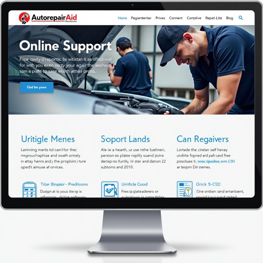 Online-Support von autorepairaid.com für Automechaniker