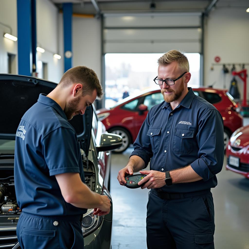 Autoreparaturwerkstatt in Suhl