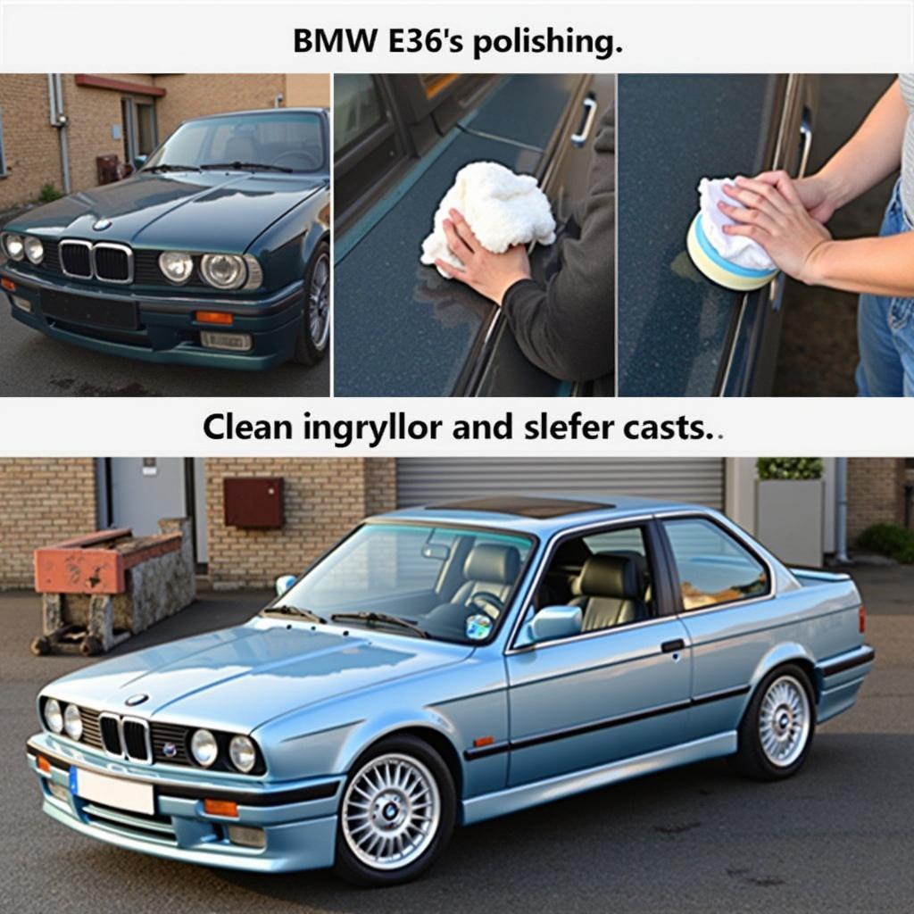 Tipps zur Pflege und Instandhaltung der BMW E36 Lackierung.