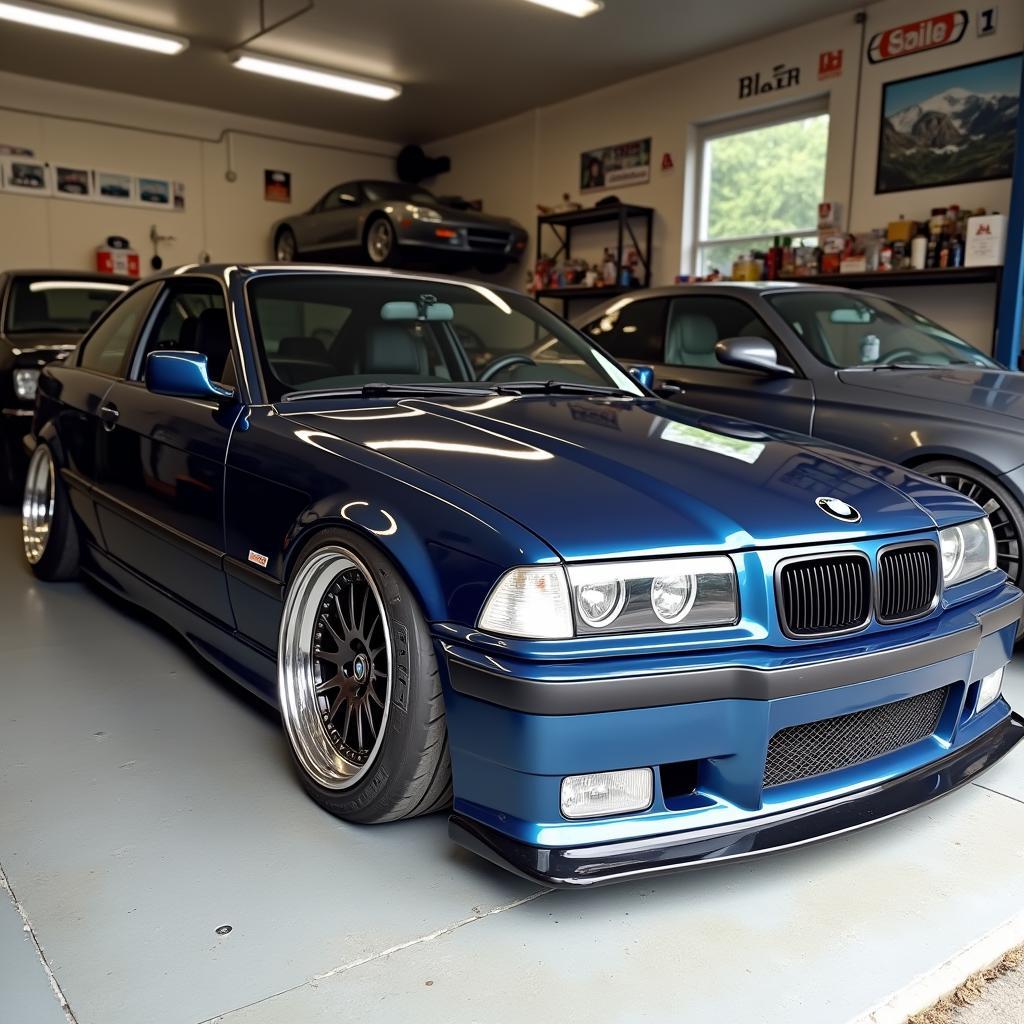 BMW E36 Tiefbettfelgen Tuning