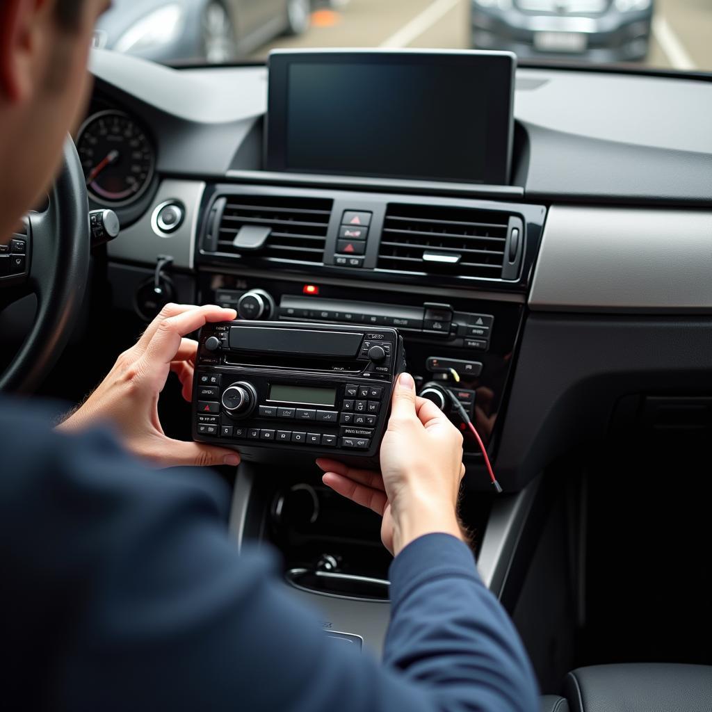 Einbau eines Android Radios im BMW E90