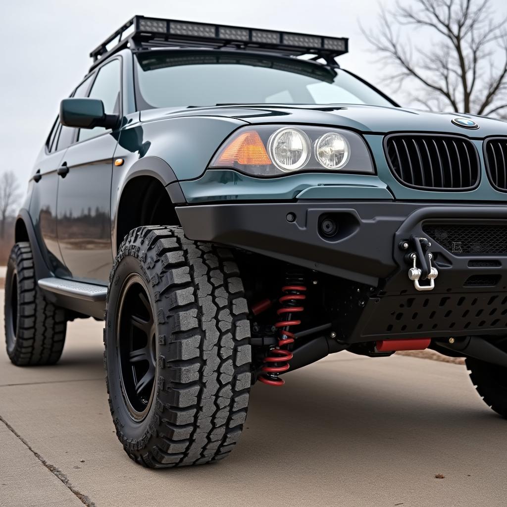 BMW X3 Offroad Modifikationen