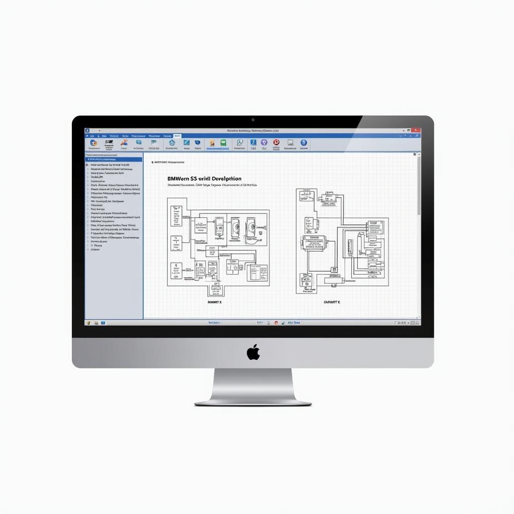 BMWTIS Software Bildschirm