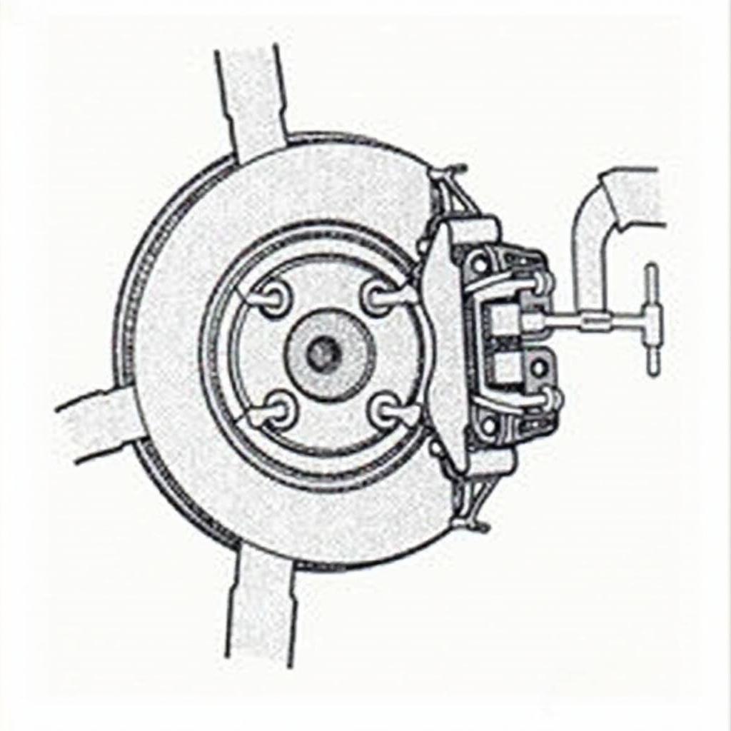 Funktion eines Bremssattels BMW