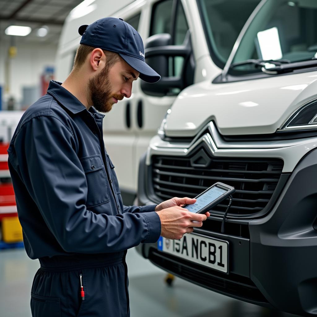 Citroën Jumper Werkstatt Reparatur