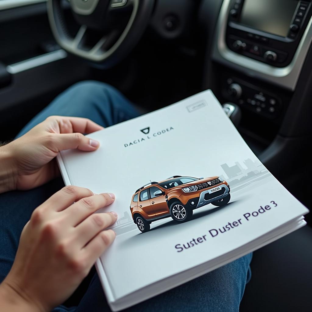 Dacia Duster Radio Code im Handbuch finden