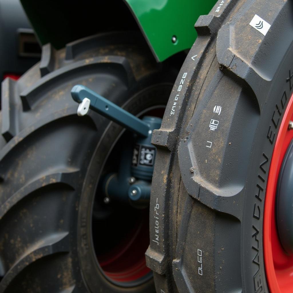 Reifen und Achslast des Fendt Diamant 590