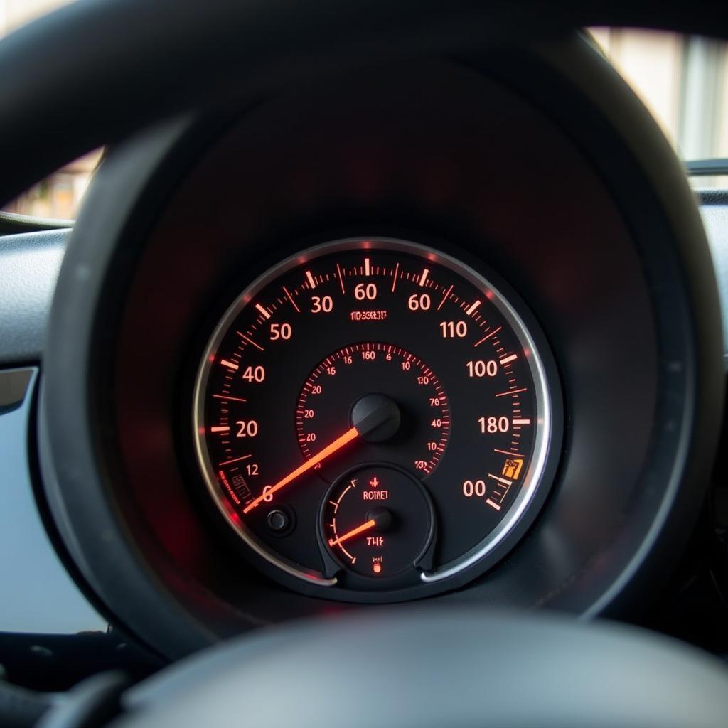 Fiat 500 Cockpit Anzeigen