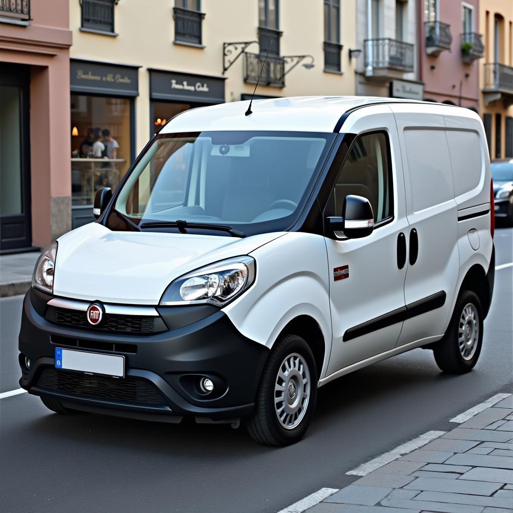 Fiat Doblo Alt Außenansicht