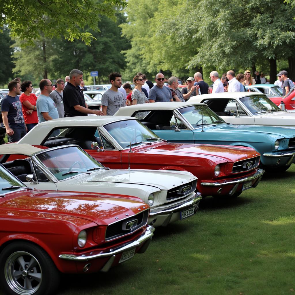 Treffen des First Mustang Club Germany