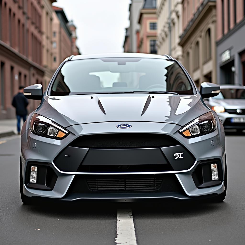 Ford Focus ST in Grau - Ansicht