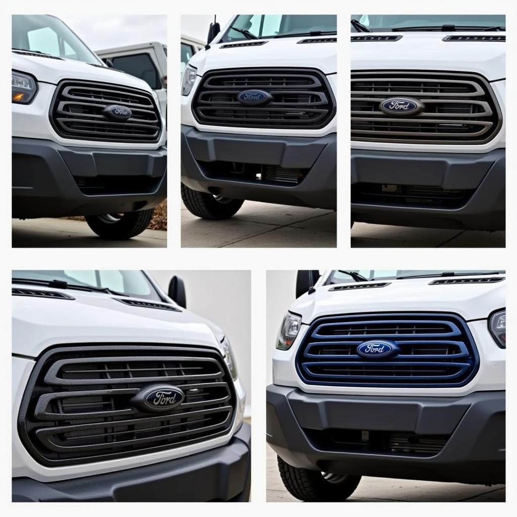 Ford Transit Custom Raptor Grill Styling Optionen