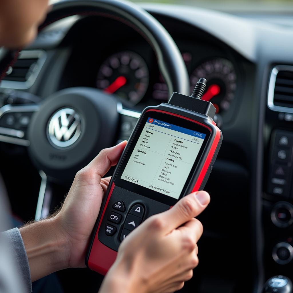 OBD2 Diagnose am Golf 3 Europe