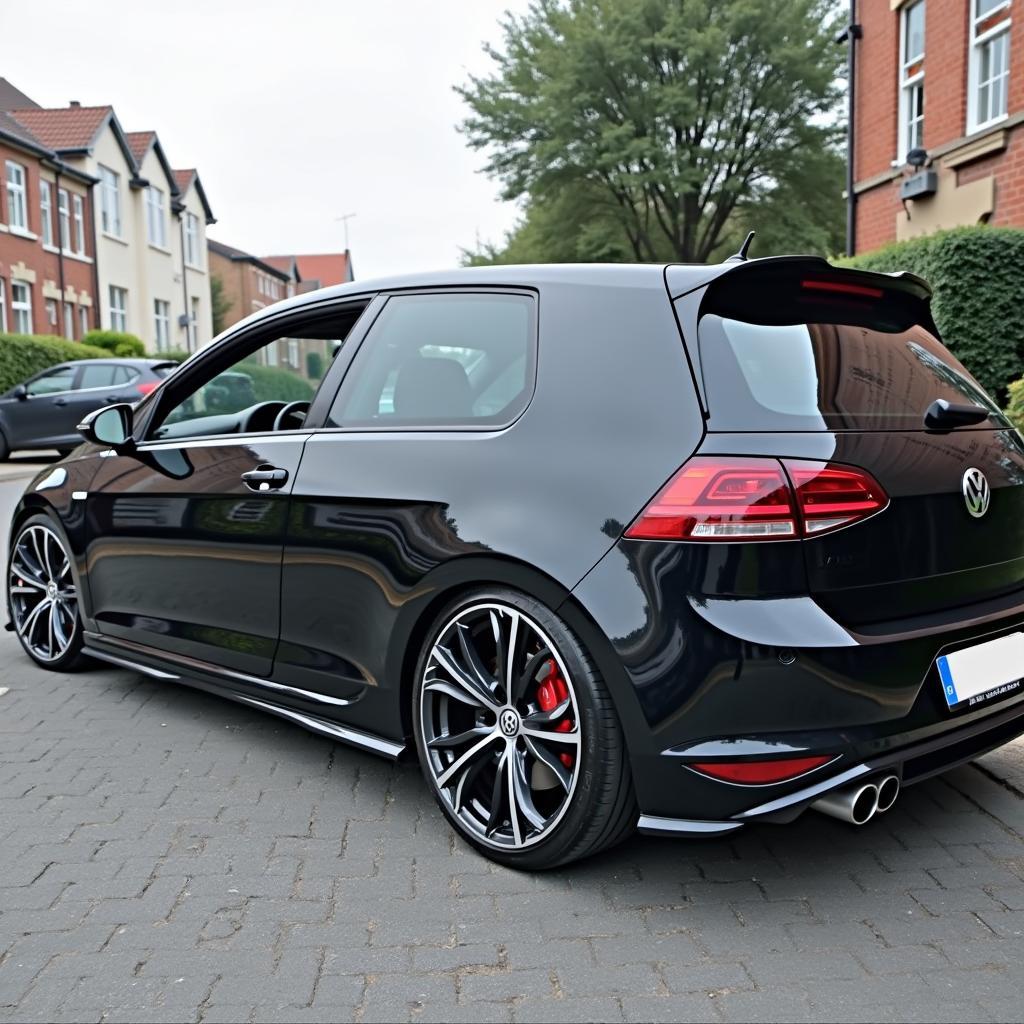 Golf 3 mit 17 Zoll Felgen