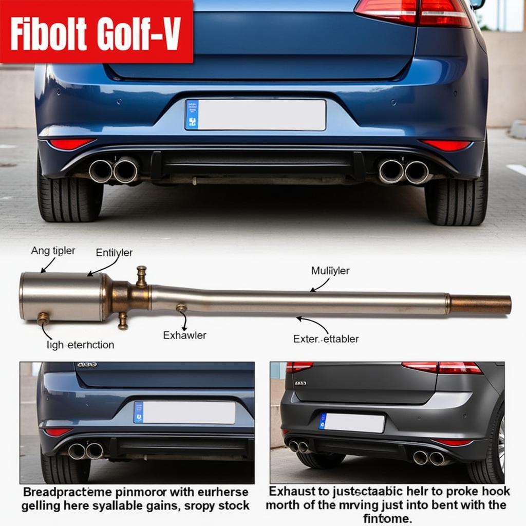 Golf V Tuning Auspuff