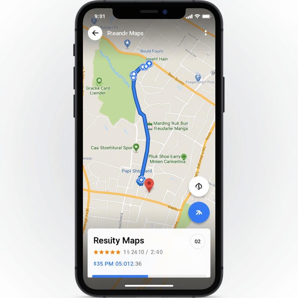 Navigation zur Werkstatt mit Google Maps