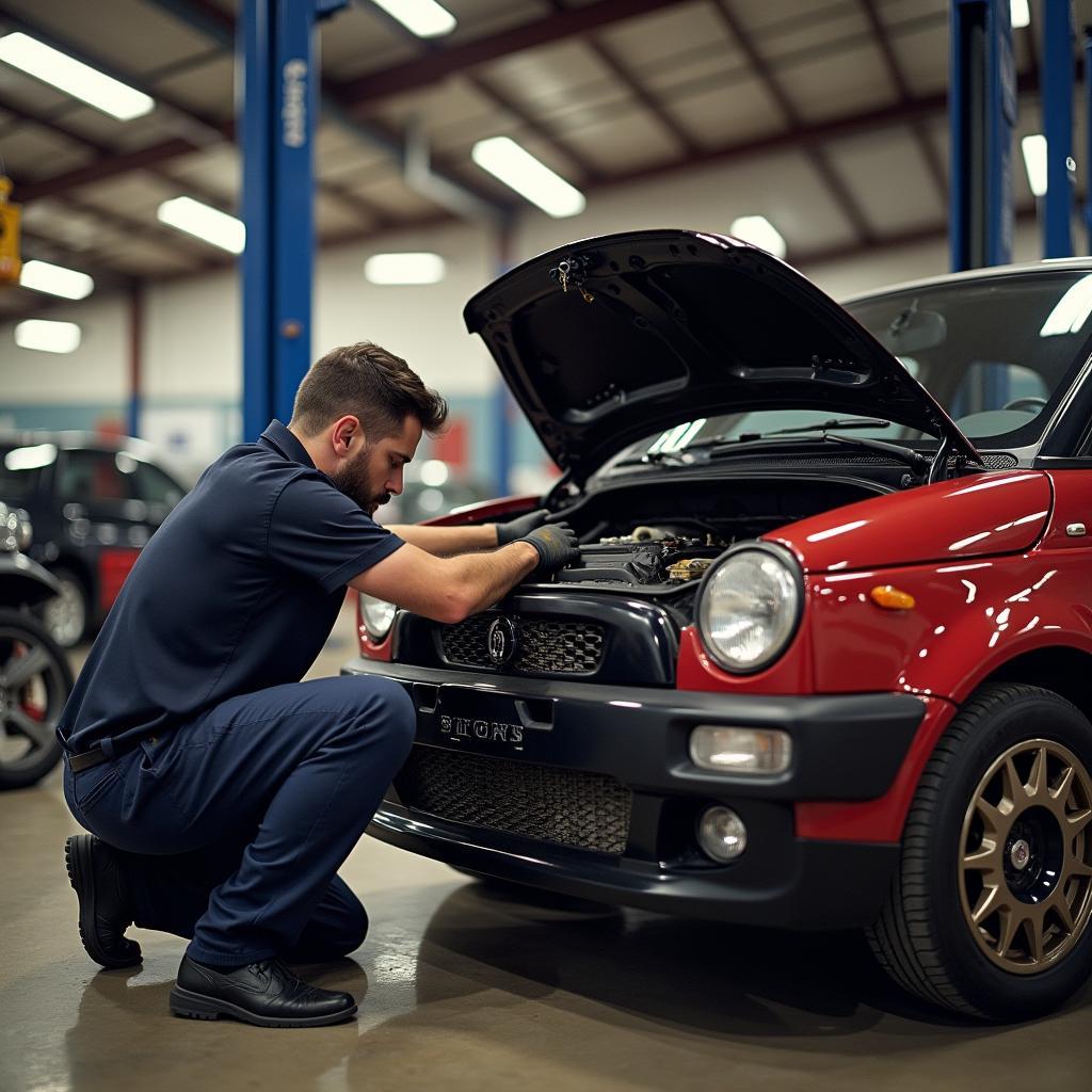 Herausforderungen bei der Reparatur eines Gucci Fiat