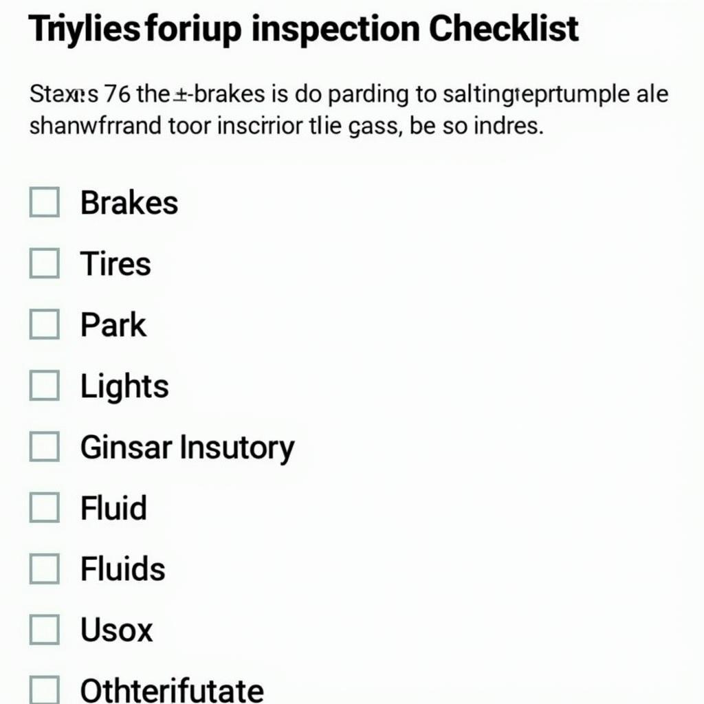 Checkliste für eine günstige Autoinspektion