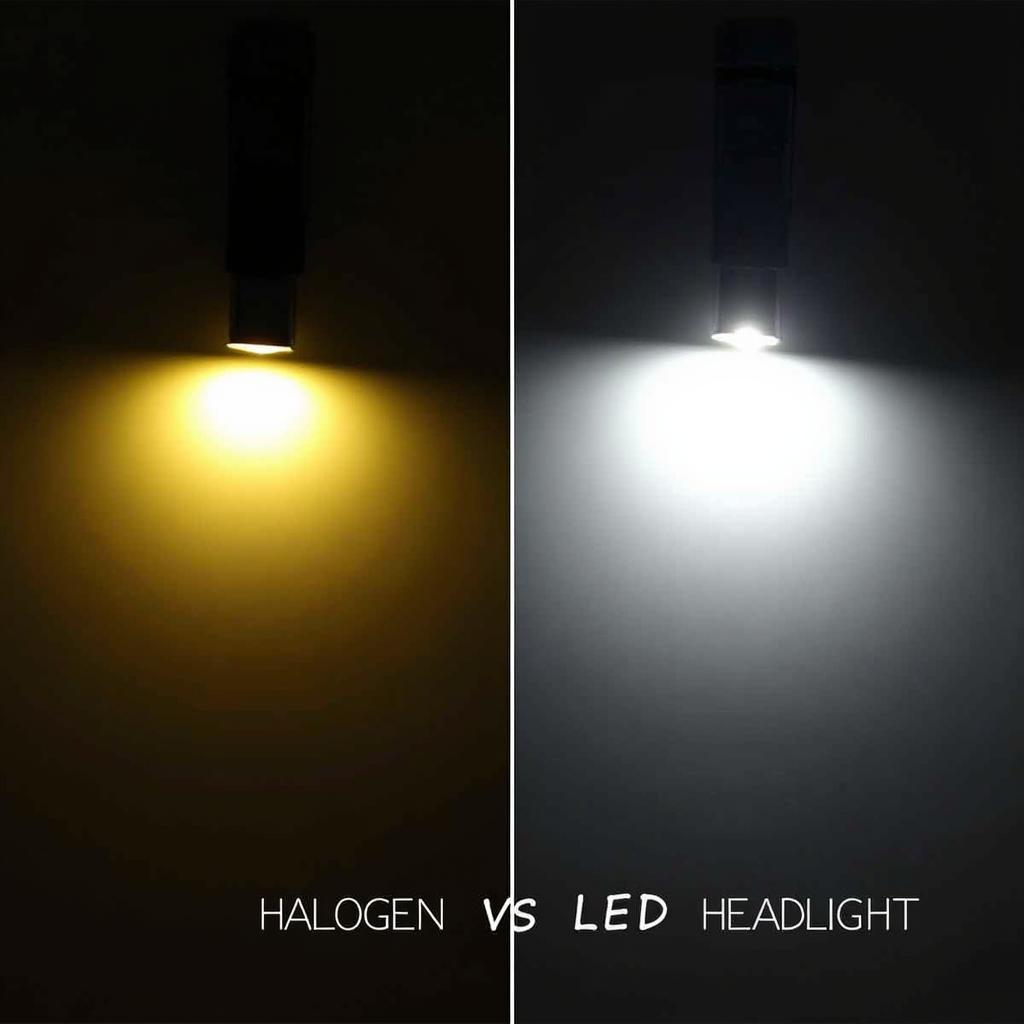 Halogen vs. LED Scheinwerfer Vergleich