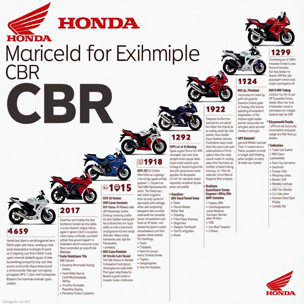 Die Geschichte der Honda CBR Modelle