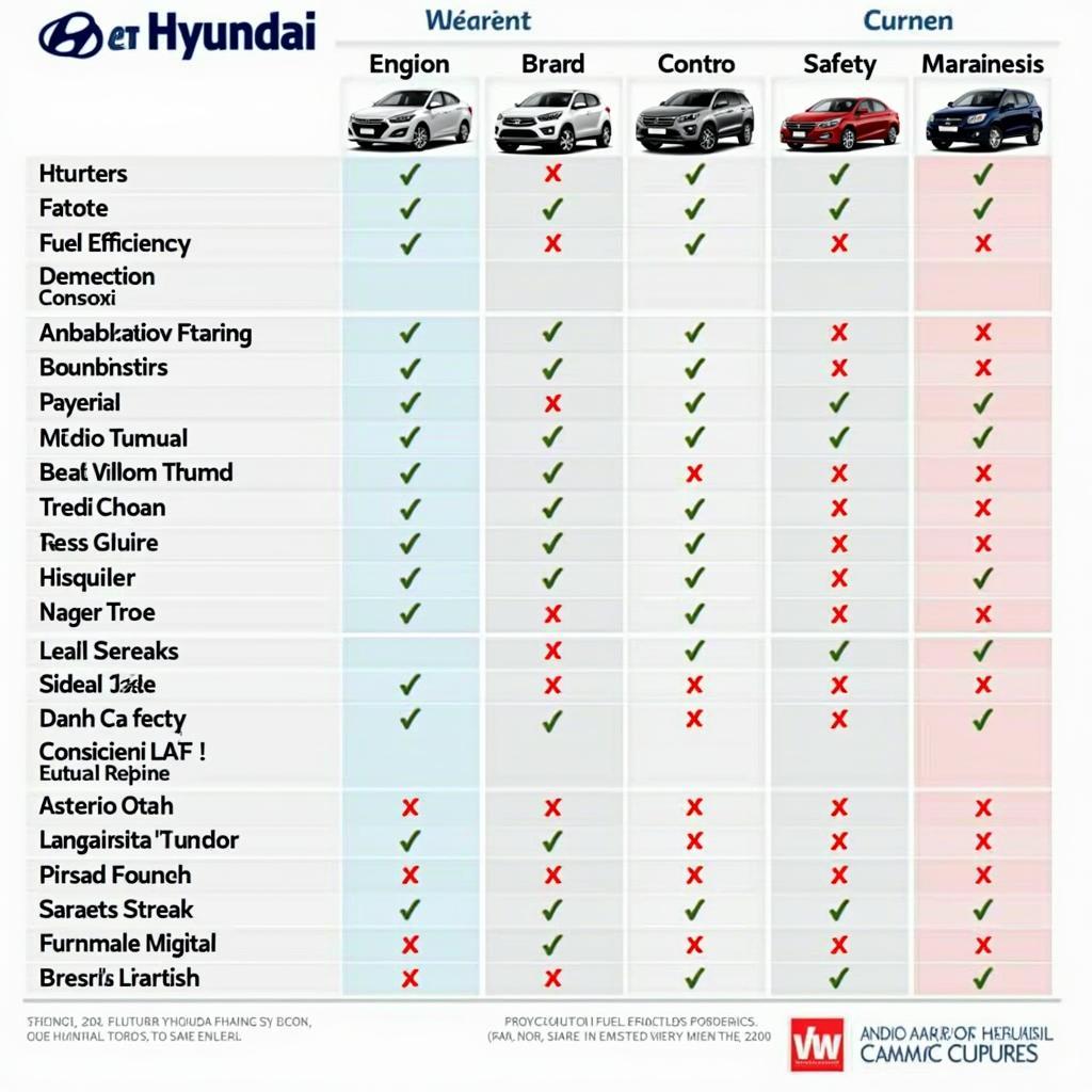 Vergleich der Hyundai-Modelle: Stärken und Schwächen