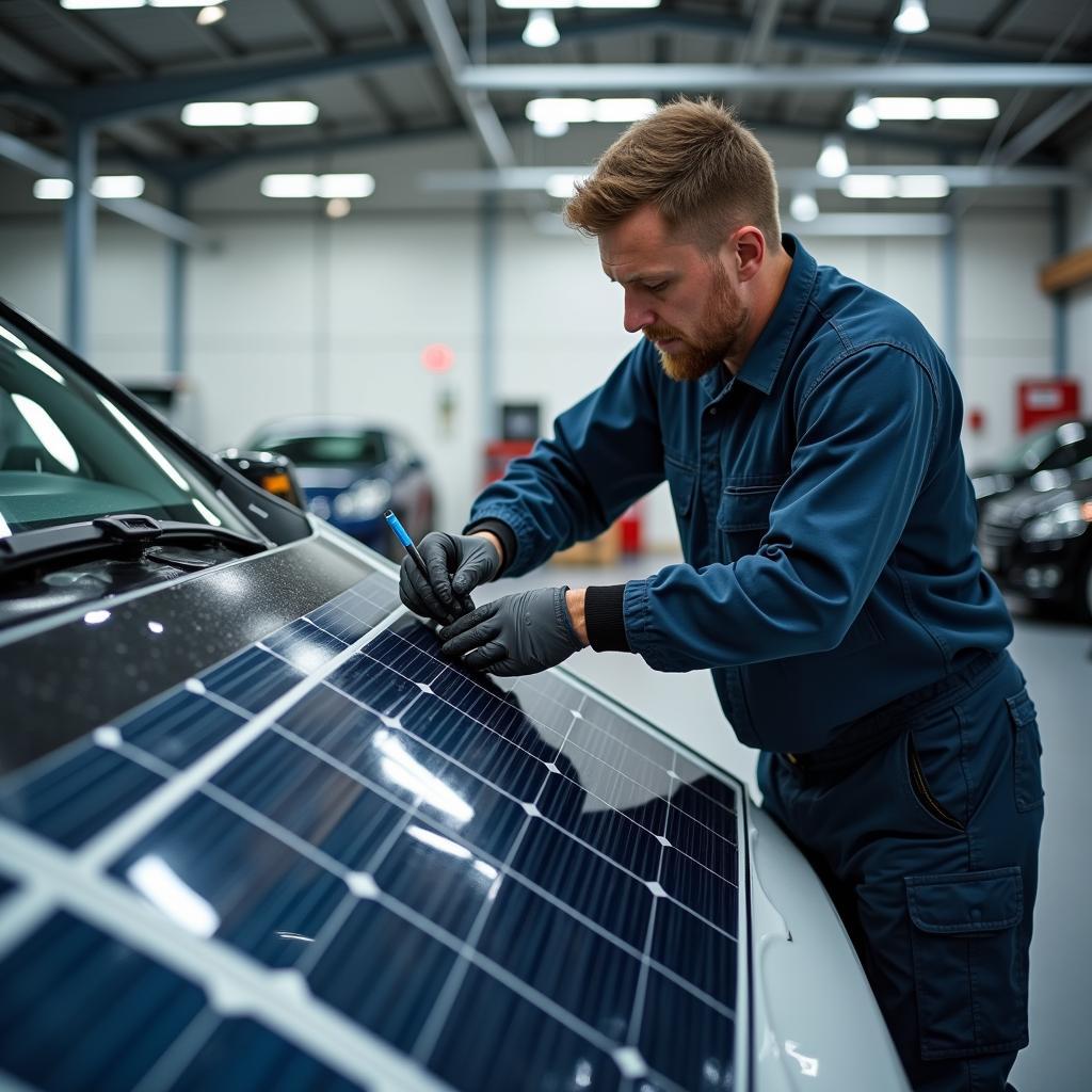 Immersolar Wartung und Reparatur in der Kfz-Werkstatt