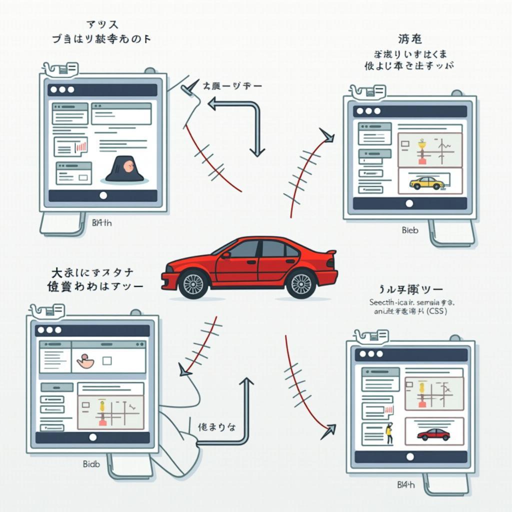 Japan Auto Auktion Prozess