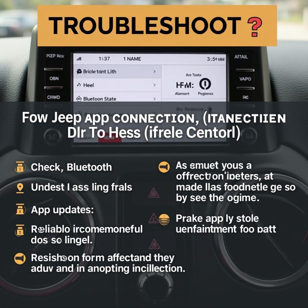 Jeep App Verbindungsprobleme lösen