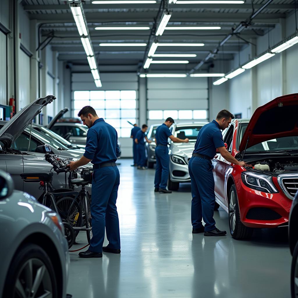 Autoreparaturwerkstatt in Berlin